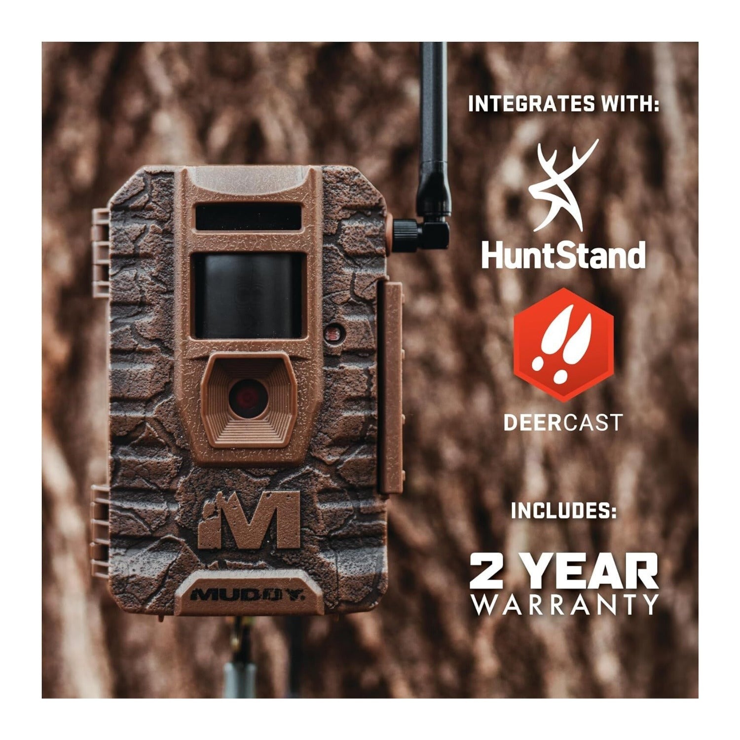 Muddy Outdoors Mitigator 3.0 Cellular Trail Camera 36MP with 80FT Range (2-Pack)
