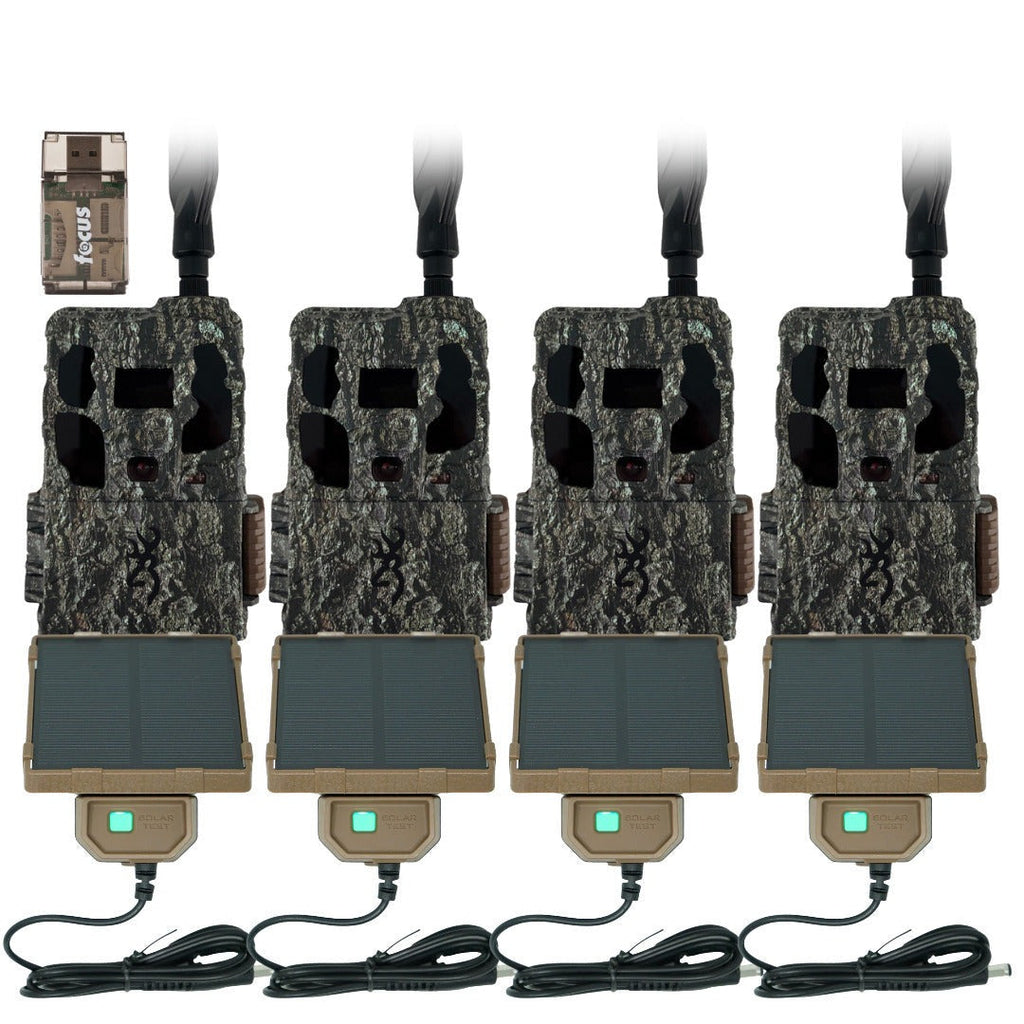 Browning Trail Camera Defender Pro Scout Max HD 46MP Bundle with Solar Pack
