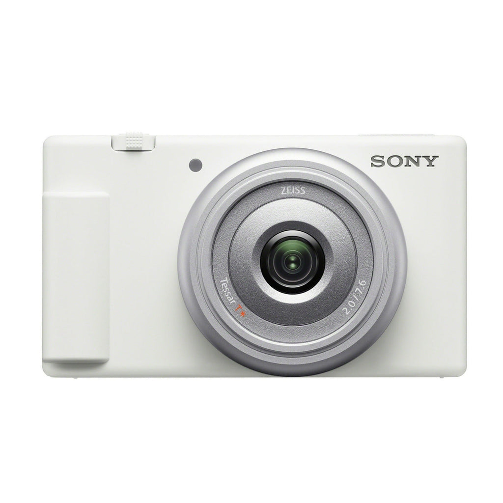 Sony ZV-1F Vlog Camera for Content Creators and Vloggers (White)