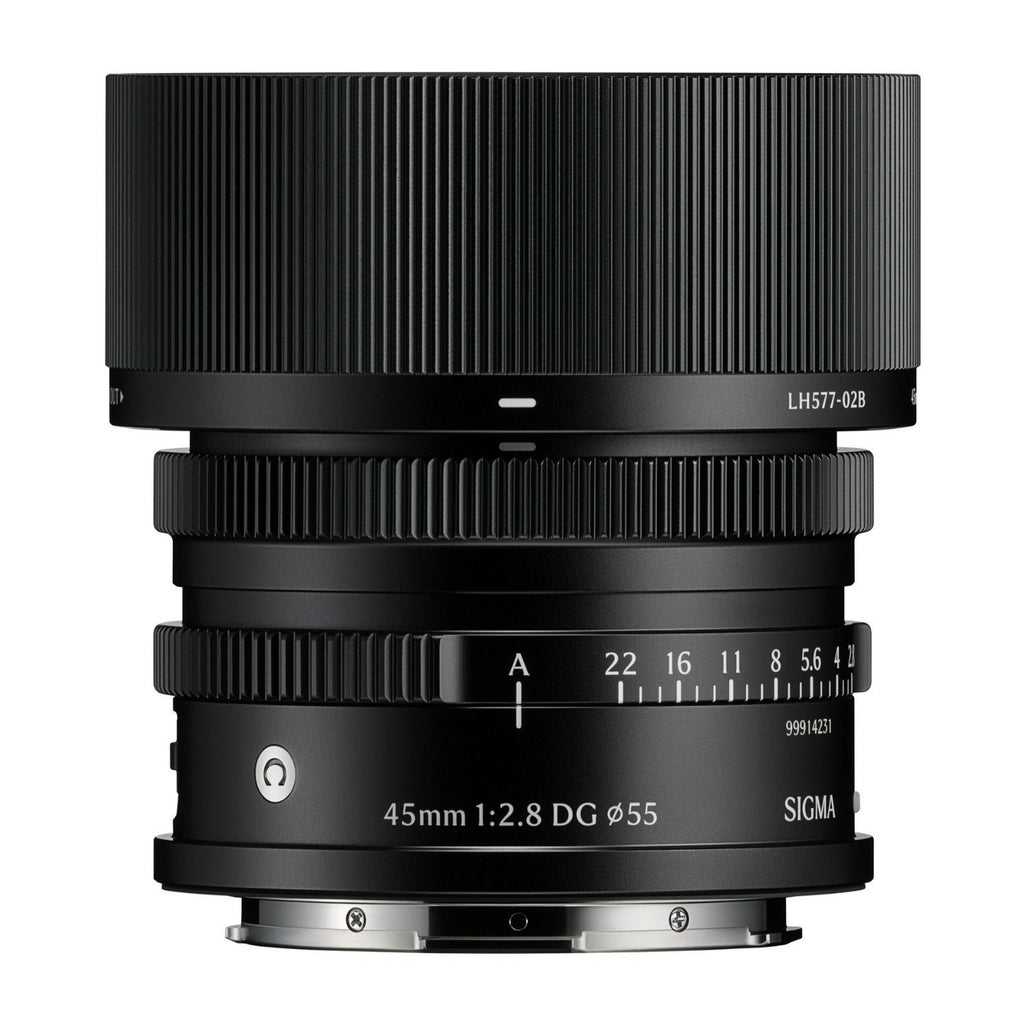 Sigma 45mm F2.8 DG Full Frame Black Contemporary Lens for L Mount (Open Box)