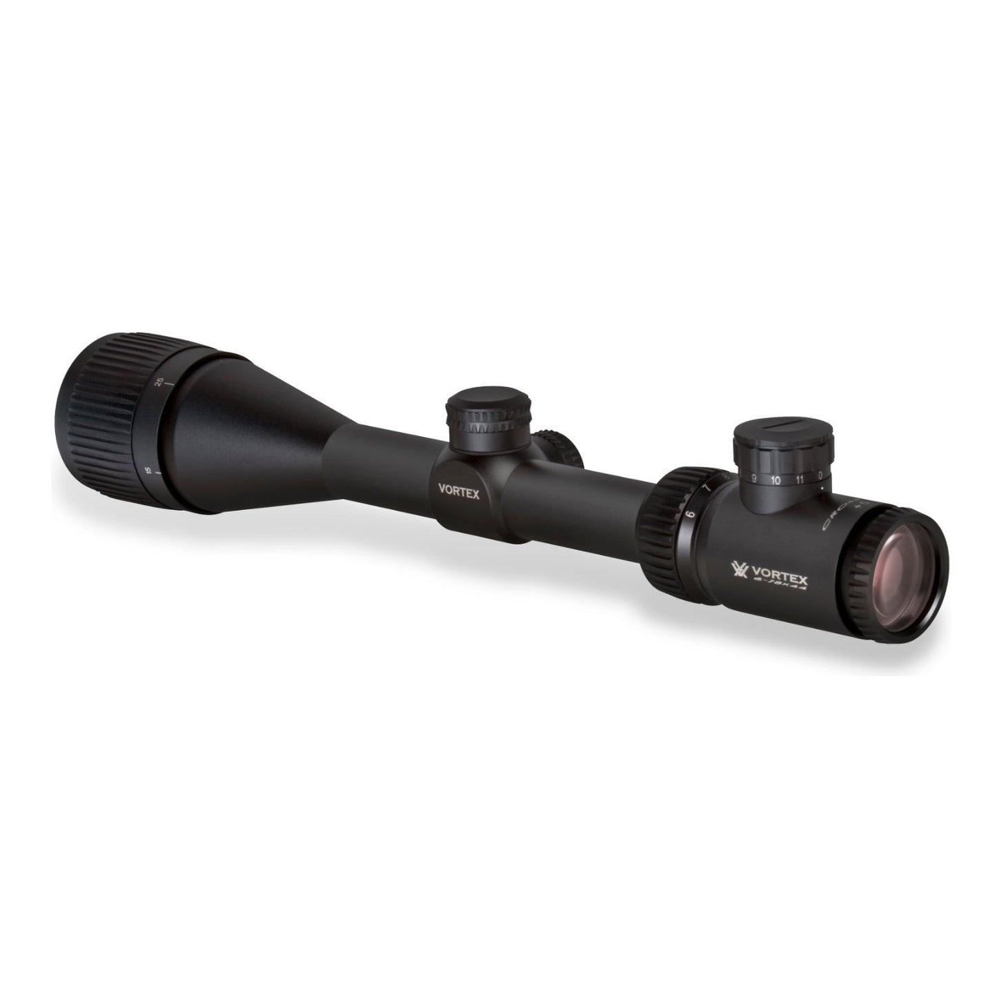 Vortex Crossfire II 6-18x44 AO Riflescope (V-Brite MOA Reticle) with Bubble Level