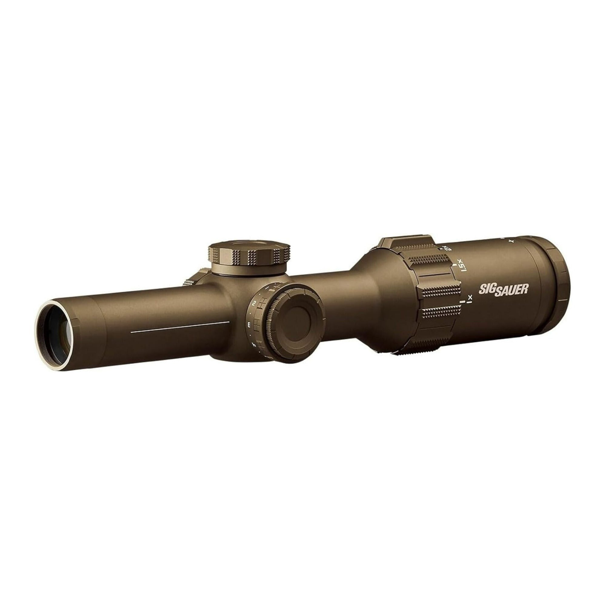 SIG SAUER TANGO6T Scope with 6x Zoom, Illuminated Reticle, and Waterproof Body (Flat Dark Earth)