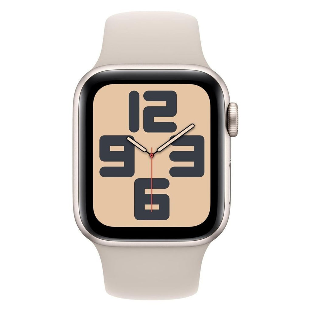 Apple Watch SE (2nd Gen) GPS + Cellular 40mm Starlight Aluminum Case with Starlight Band (Certified Refurbished)