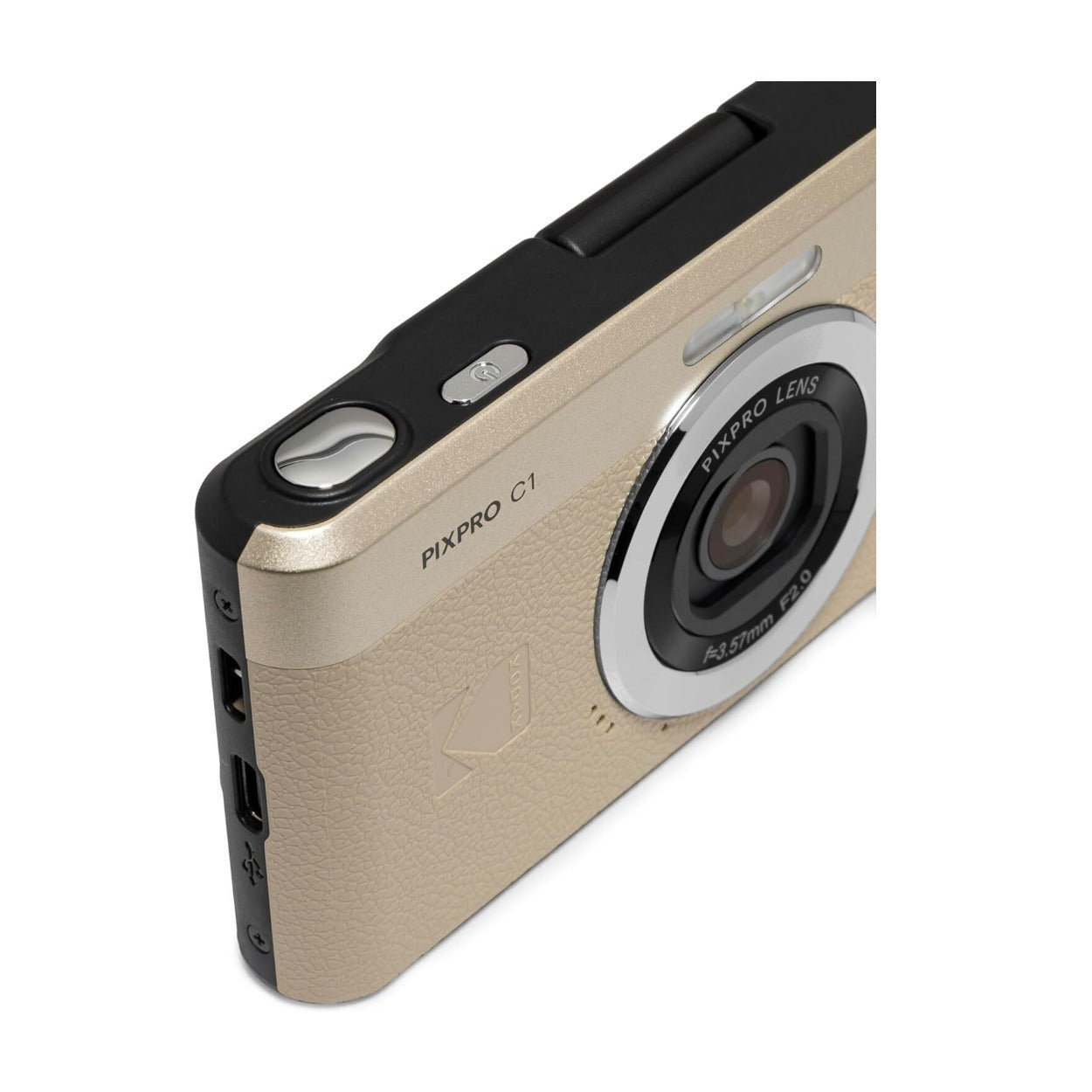 KODAK PIXPRO C1 Friendly Zoom 13MP 1080p Digital Camera - 26mm F/2.0 (Tan)