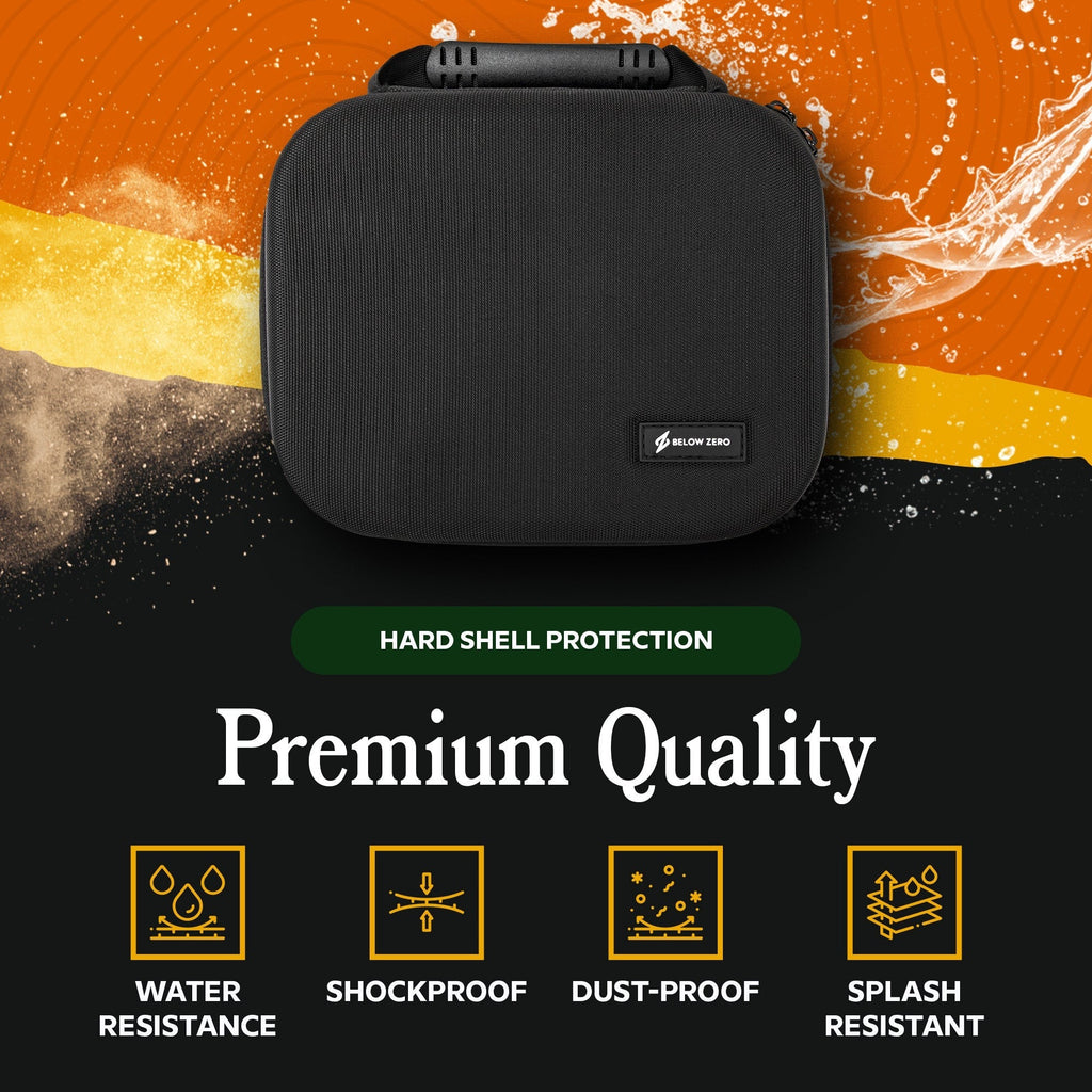 BELOW ZERO Hearing Protection and Safety Glasses Case for Walker's Game Ear