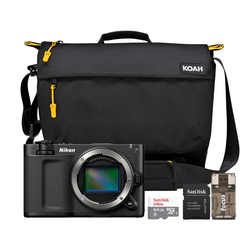 Nikon RED ZR 6K 24.5MP Cinema Camera Bundle with Bag, 64GB Memory Card & Reader