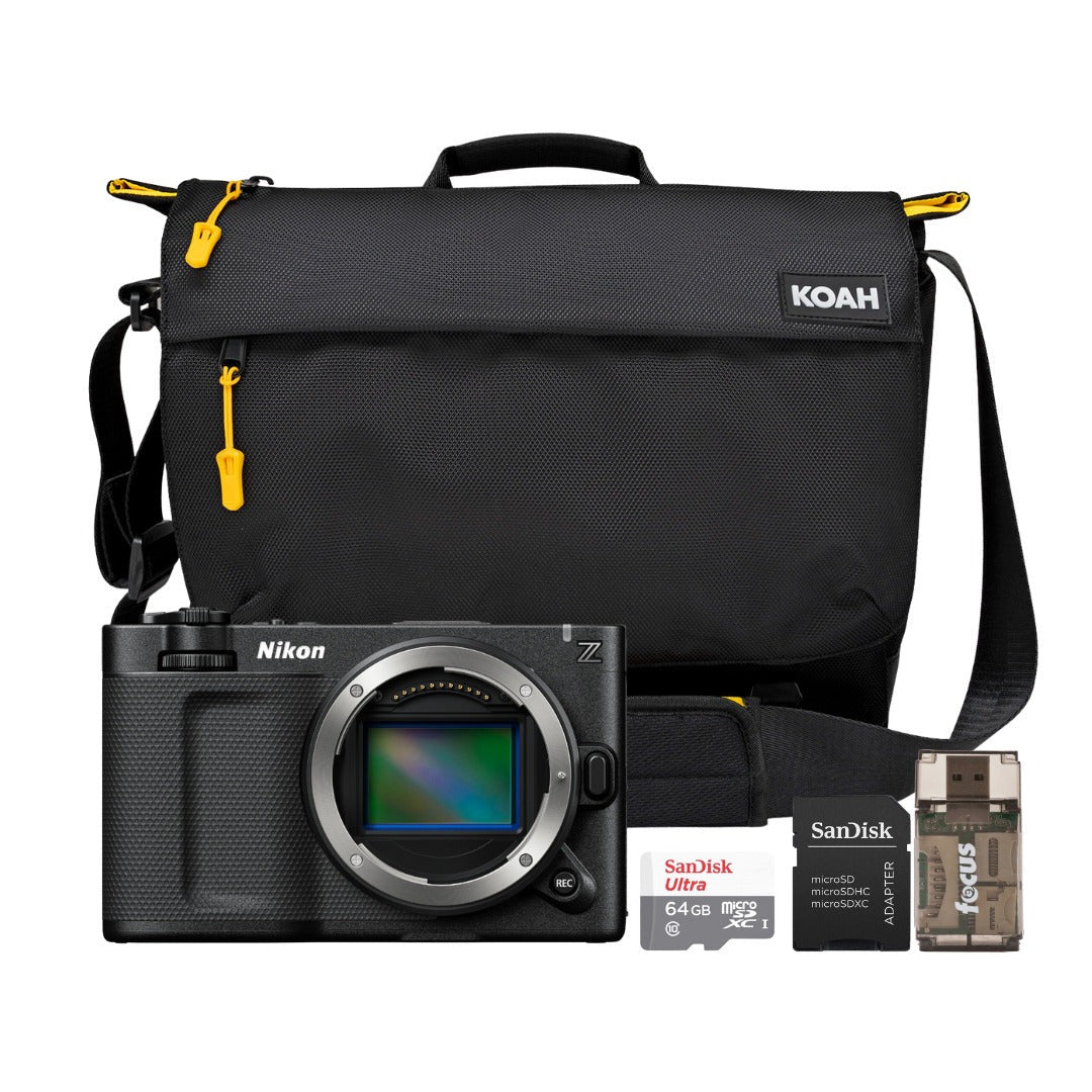 Nikon RED ZR 6K 24.5MP Cinema Camera Bundle with Bag, 64GB Memory Card & Reader