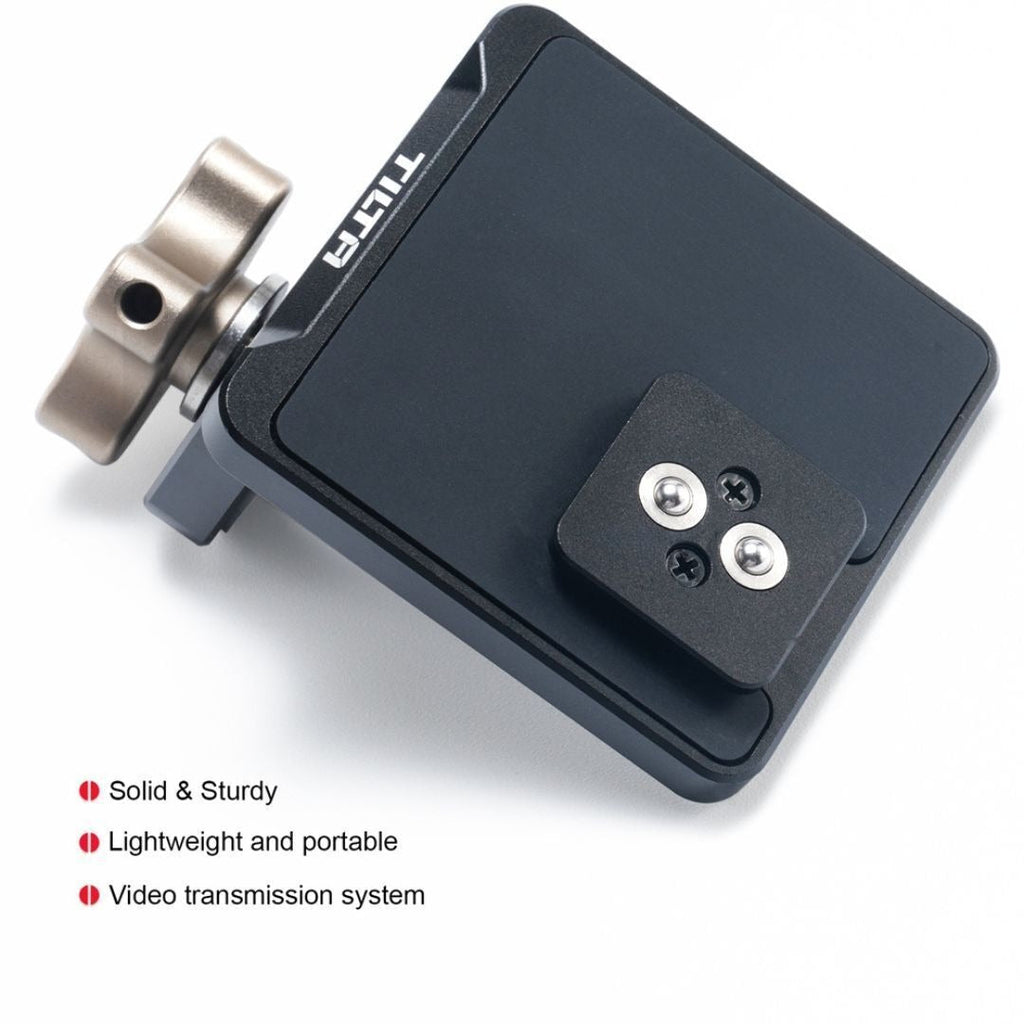 Tilta Wireless Video Mounting Bracket for DJI RS2, RSC2, RS3, RS3 Pro, RS4, and RS4 Pro (Black)