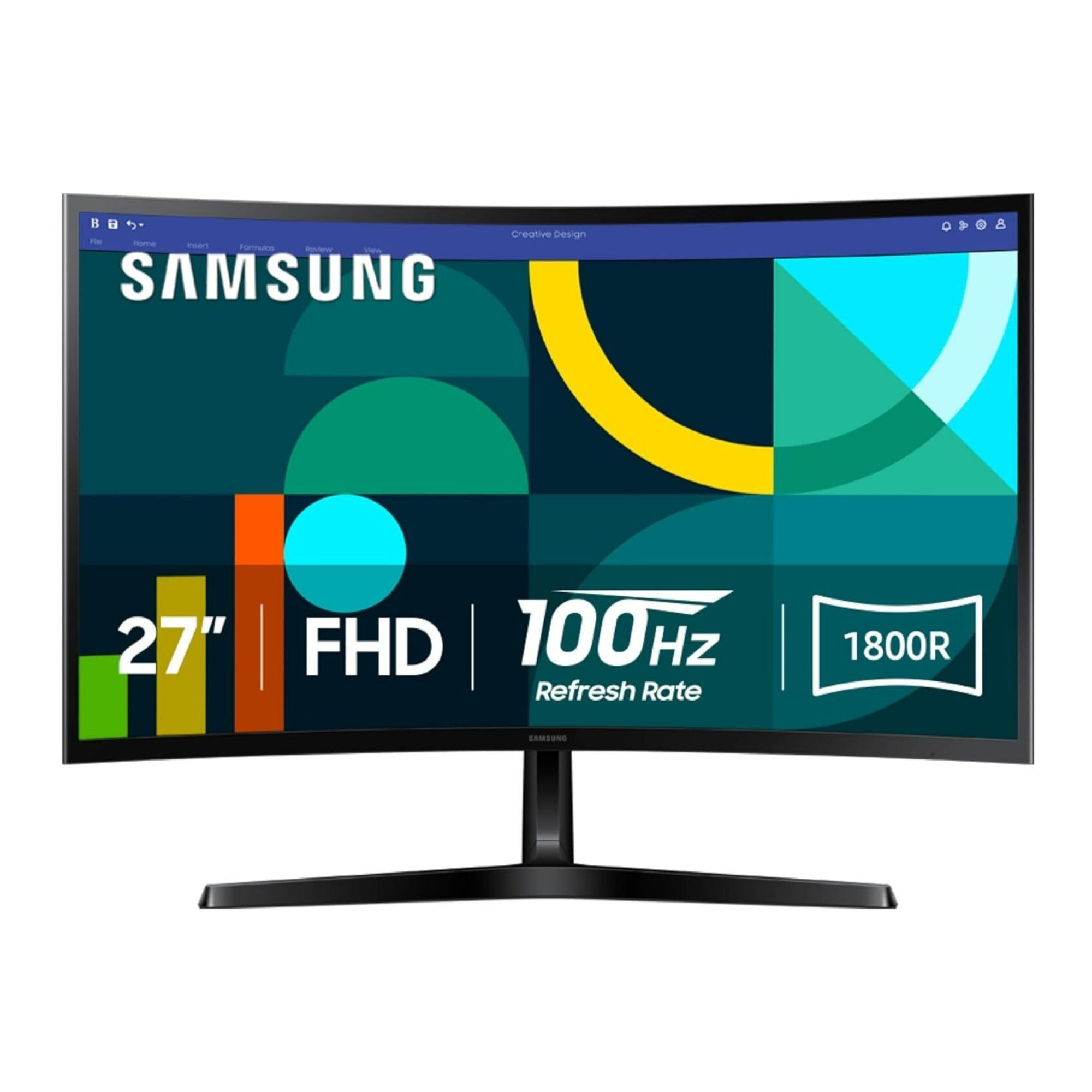 Samsung Essential S3 S36GD 27-Inch FHD 1800R Curved Monitor