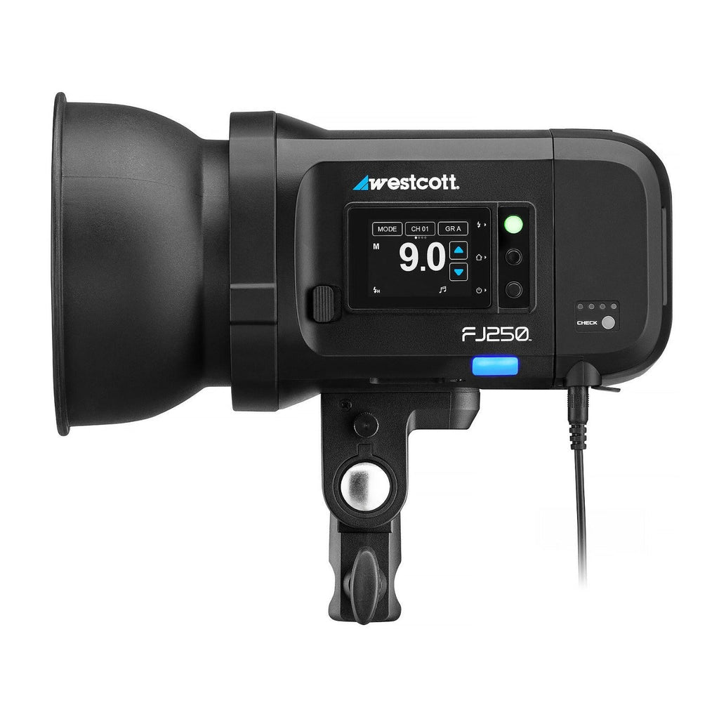Westcott FJ250 Touchscreen Strobe Bundle with Tripod and 64GB Memory Card