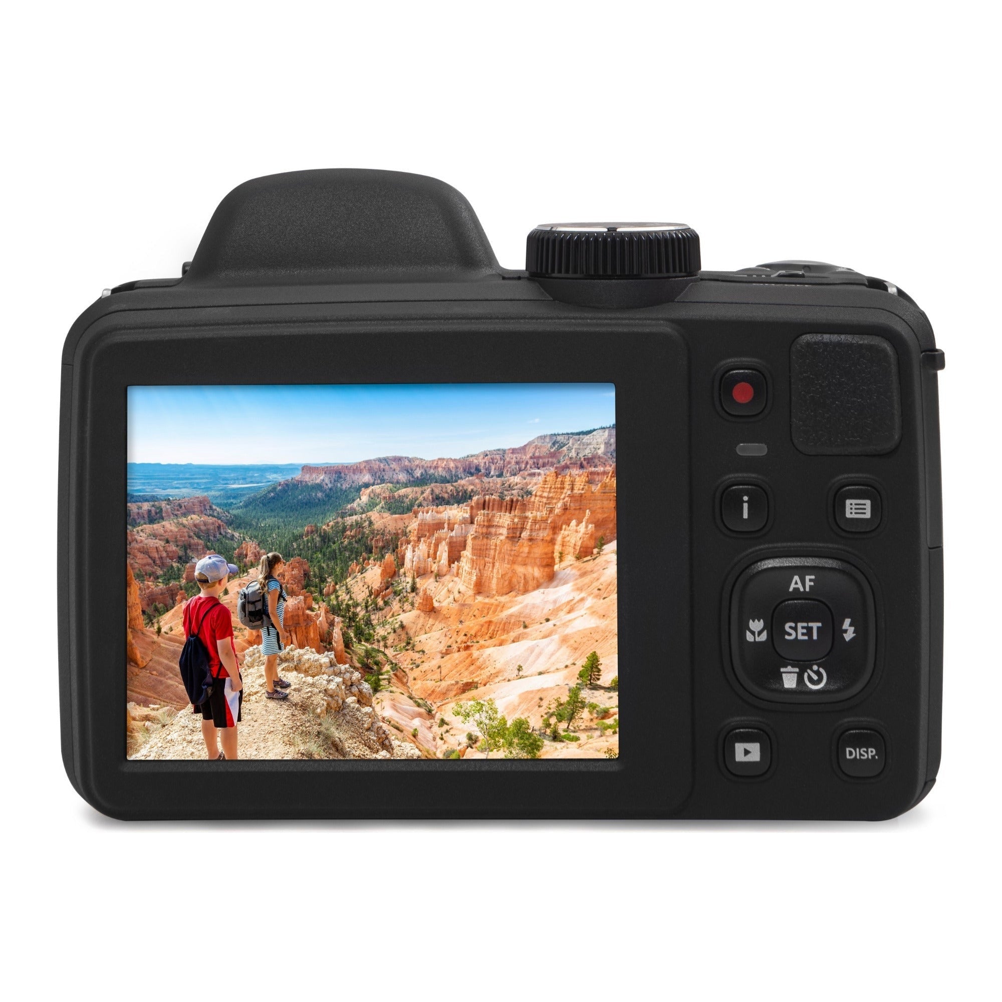 Kodak PIXPRO AZ405 16MP Astro Zoom Digital Camera (Black) Bundle with SD Card