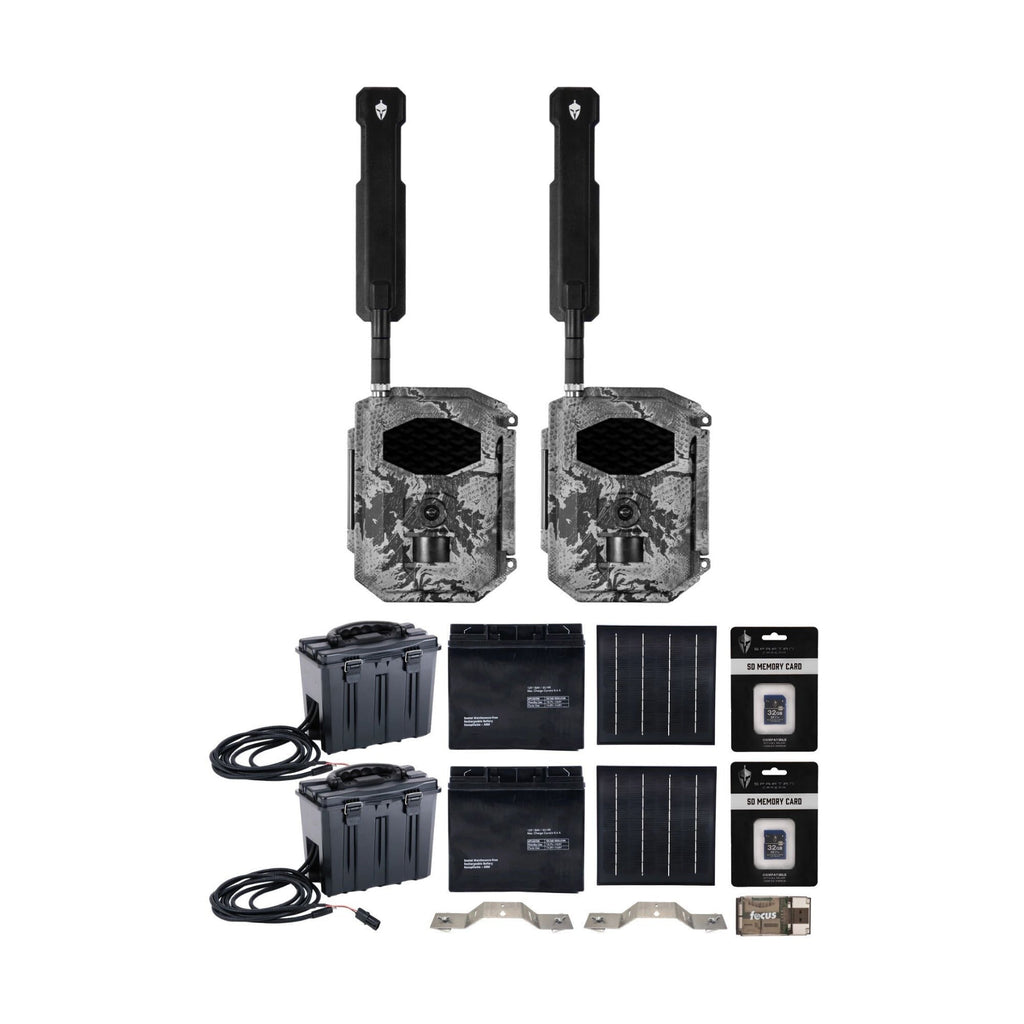 Spartan GoCam2 Multi-carrier Trail Camera (Areus Camo) with Accessories Bundle