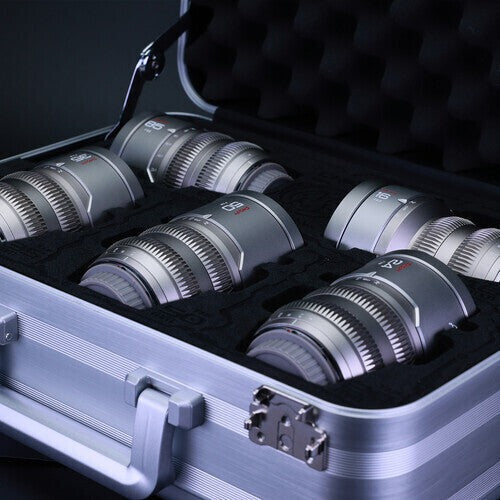 CHIOPT AURA Full-Frame Cinema 5-Lens Kit 16/24/35/50/85mm with Case (Leica L)