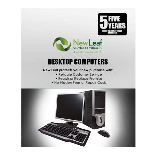 New Leaf 5-Year Computers Service Plan for Products Retailing Under $500