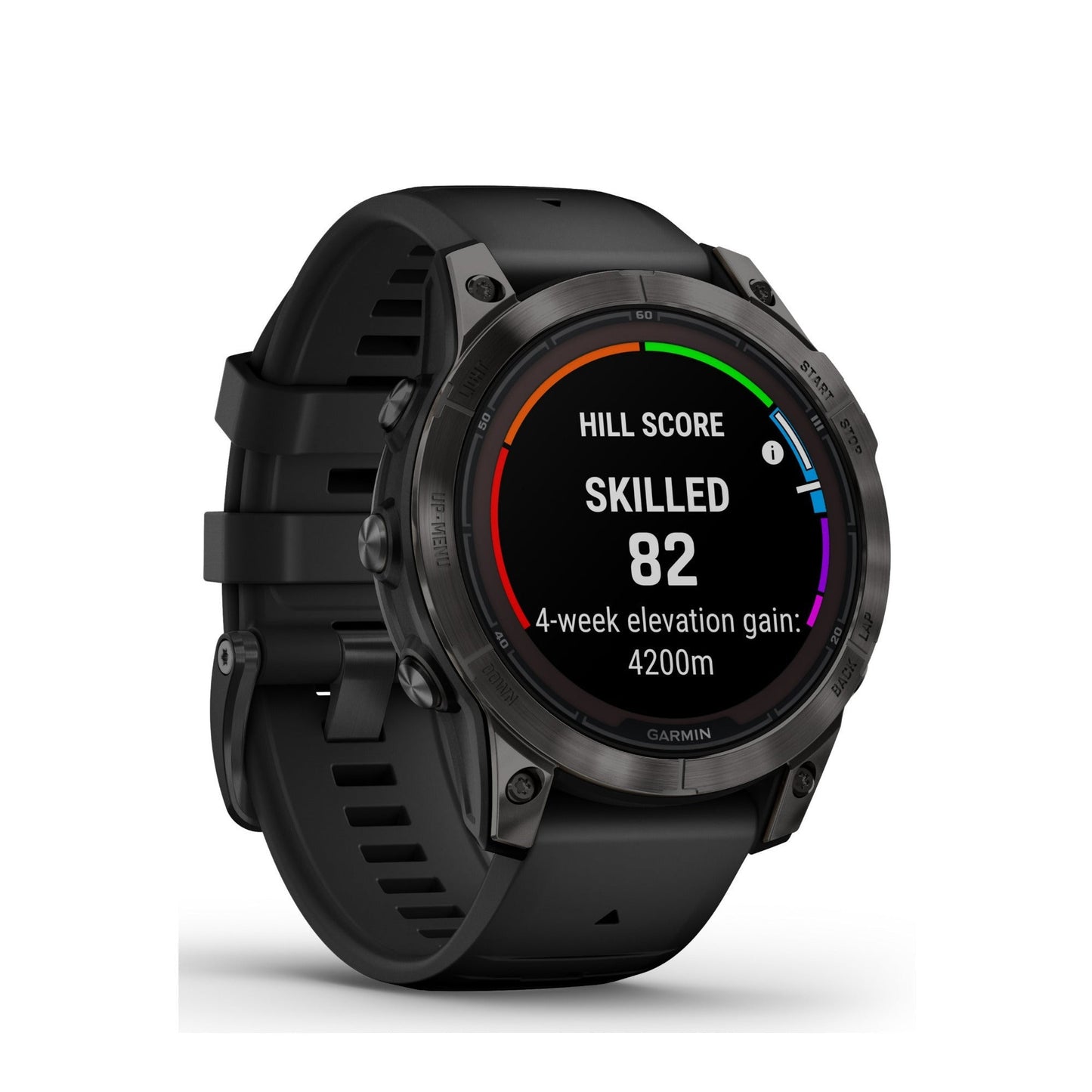 Garmin fenix 7 Pro Sapphire Solar GPS Smartwatch (Carbon Gray) with Charging Stand and Port Plugs