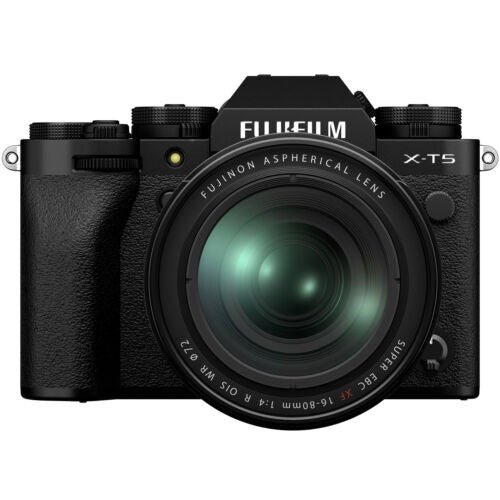 Fujifilm X-T5 Mirrorless Camera with XF16-80mmF4 R OIS WR Lens (Black)
