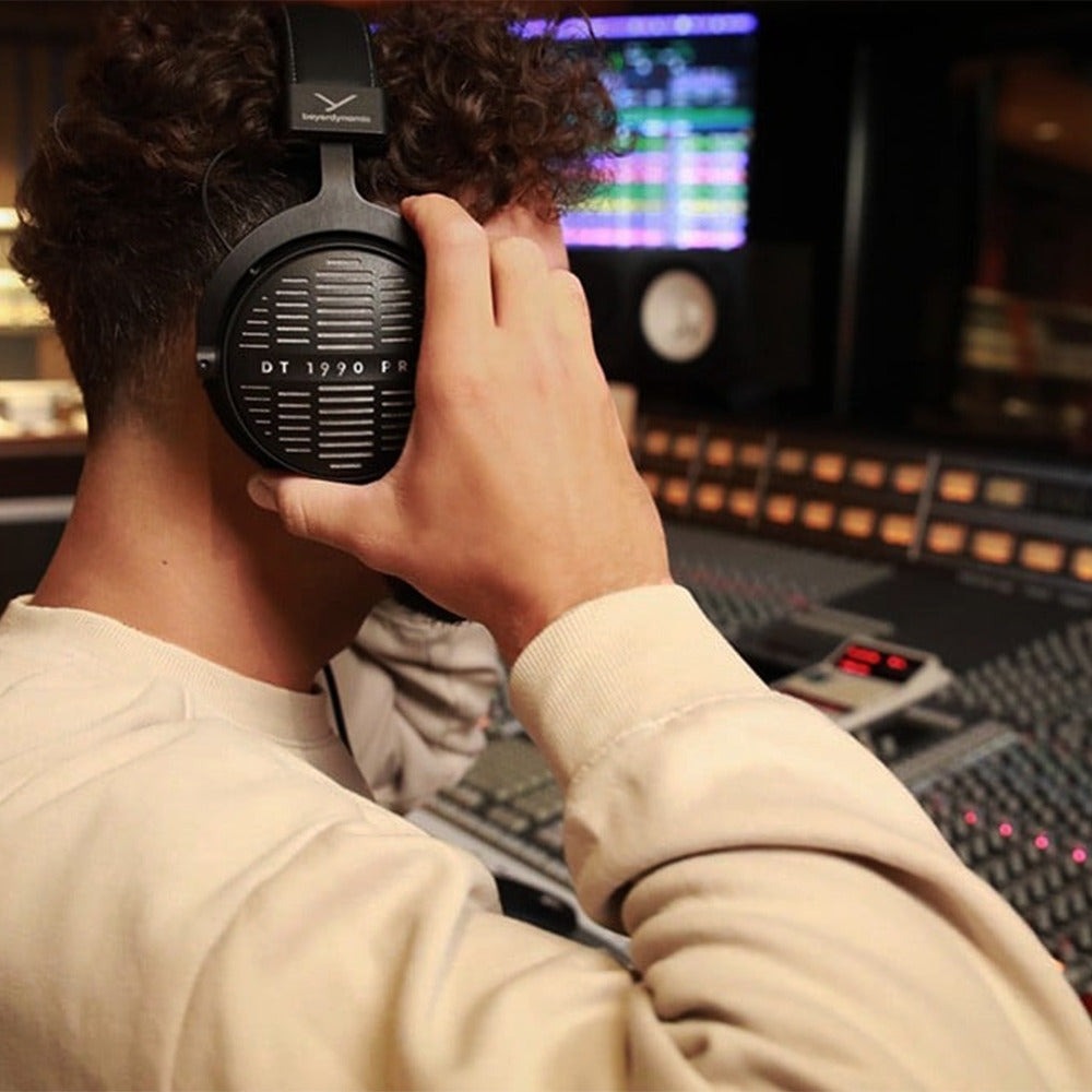 Beyerdynamic DT 1990 Pro MKII Open-back Studio Headphones for Mixing (Black)