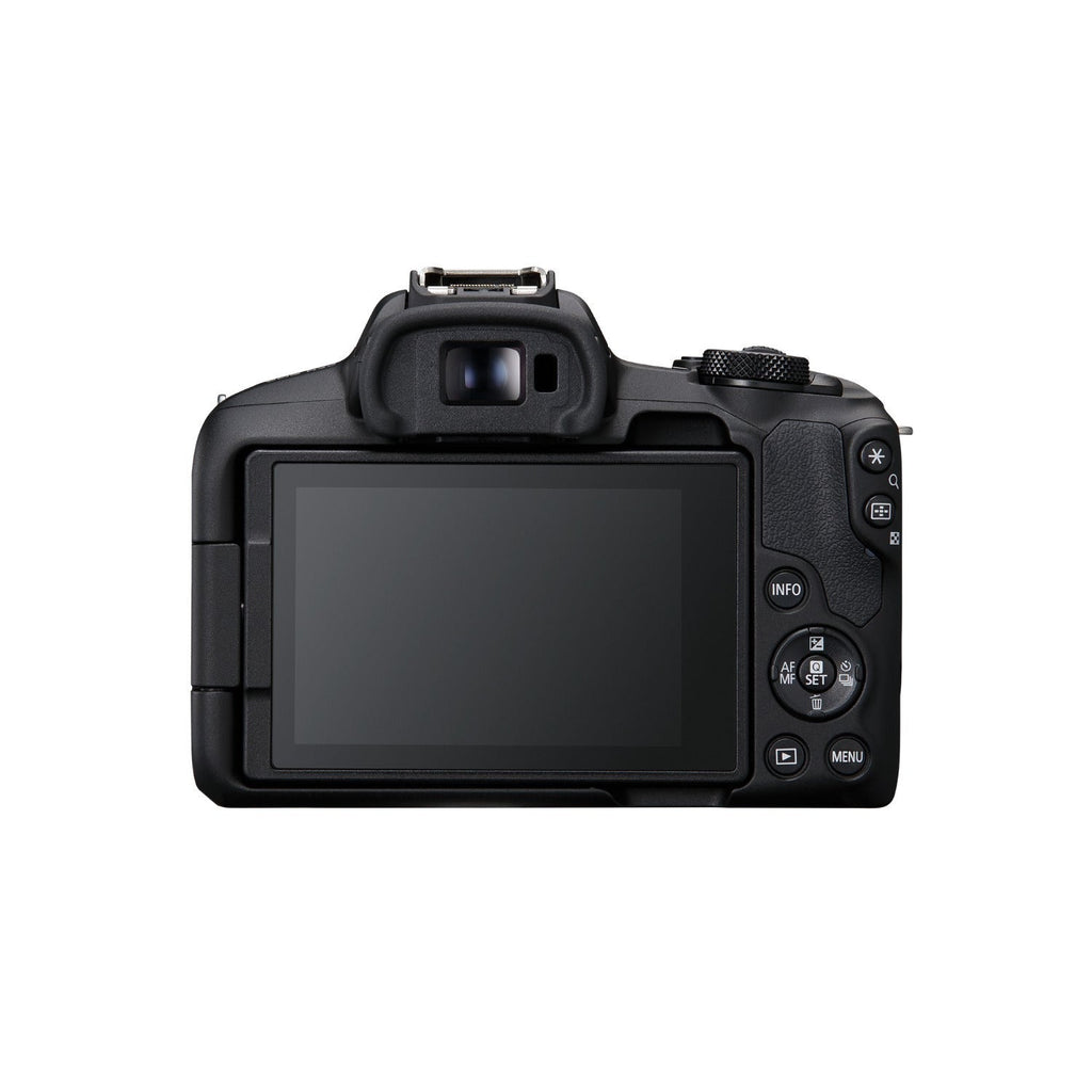 Canon EOS R50 Mirrorless Camera with 18-45mm Lens SD Card and Accessories Bundle
