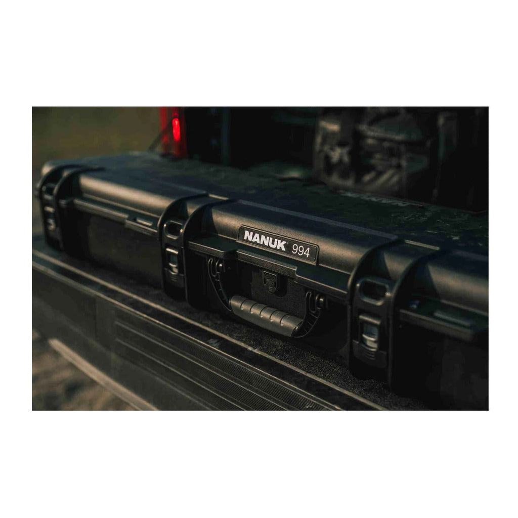 NANUK 994 Single Rifle Hard Case with NK-7 Resin Body & Padlock Eyelets (Black)