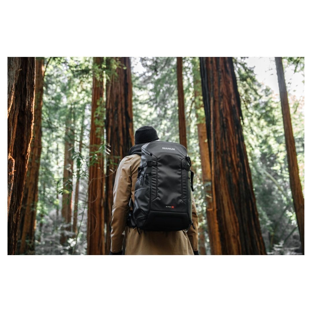 Nanuk N-PVD 30L Backpack with Double-Layered Foam Body for Cameras, Drones, and Accessories (Black)