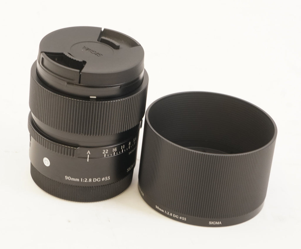 Sigma 90mm F2.8 DG Black Contemporary Lens for Sony E Mount (Used)