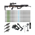 Killer Instinct Rapid 420 Crossbow Kit with Bolts, Crank and Broadheads Bundle