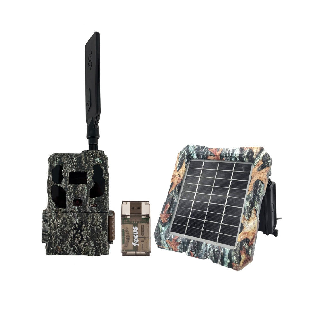Browning Trail Camera Defender Wireless Pro Scout Max HD AI 46MP and Solar Power