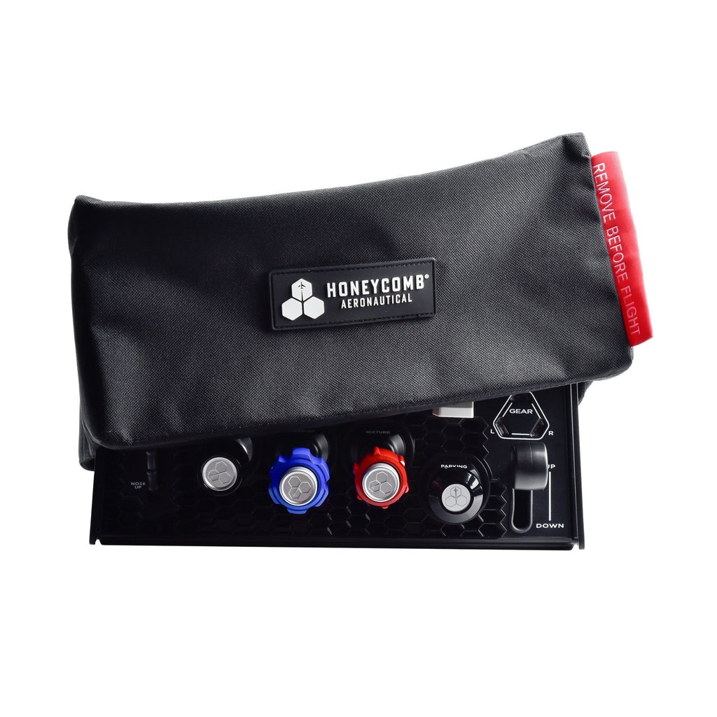 Honeycomb Aeronautical Sierra TPM Module with Trim Wheel with Dust Cover Bundle