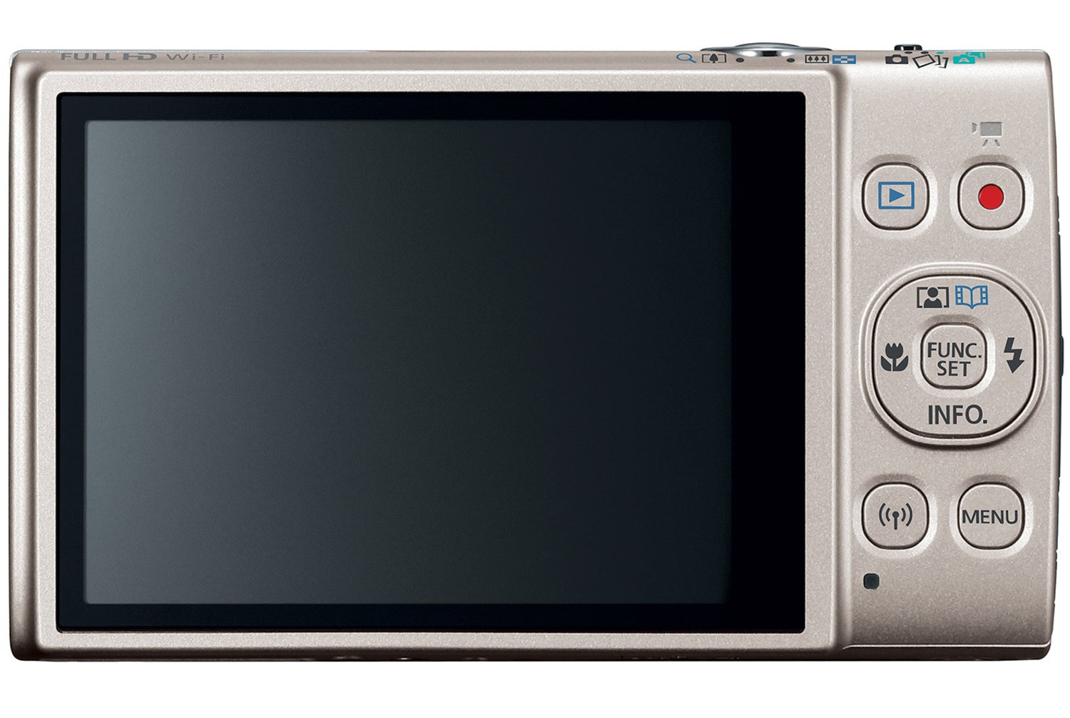 Canon PowerShot ELPH 360 HS Digital Camera (Silver) (Open Box)