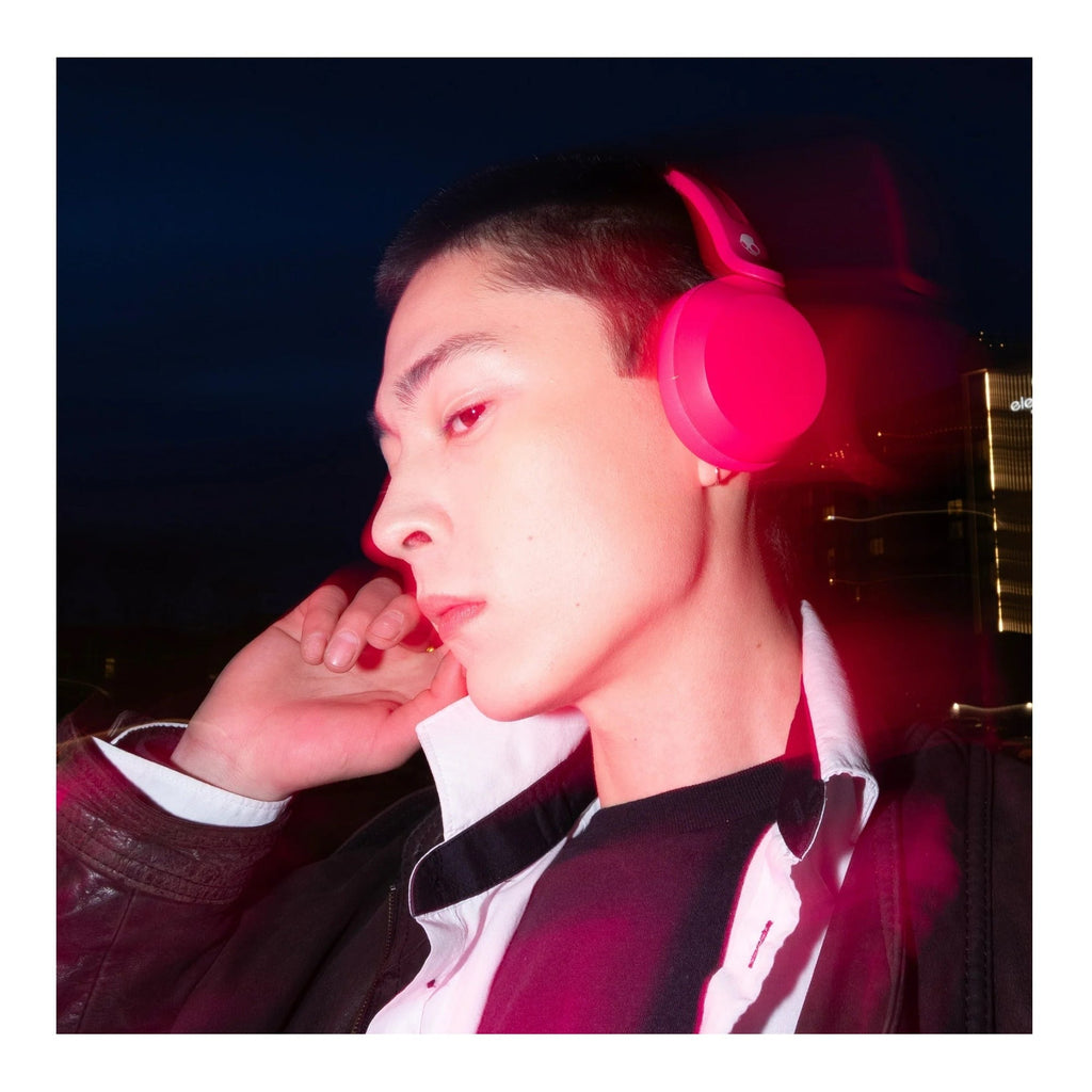 Skullcandy Icon 180 Wireless On-Ear Headphones (Crazy Pink)