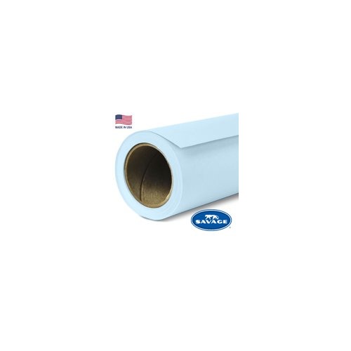 Savage Widetone Seamless Background Paper (#41 Blue Mist, 107-Inch x 36-Feet)