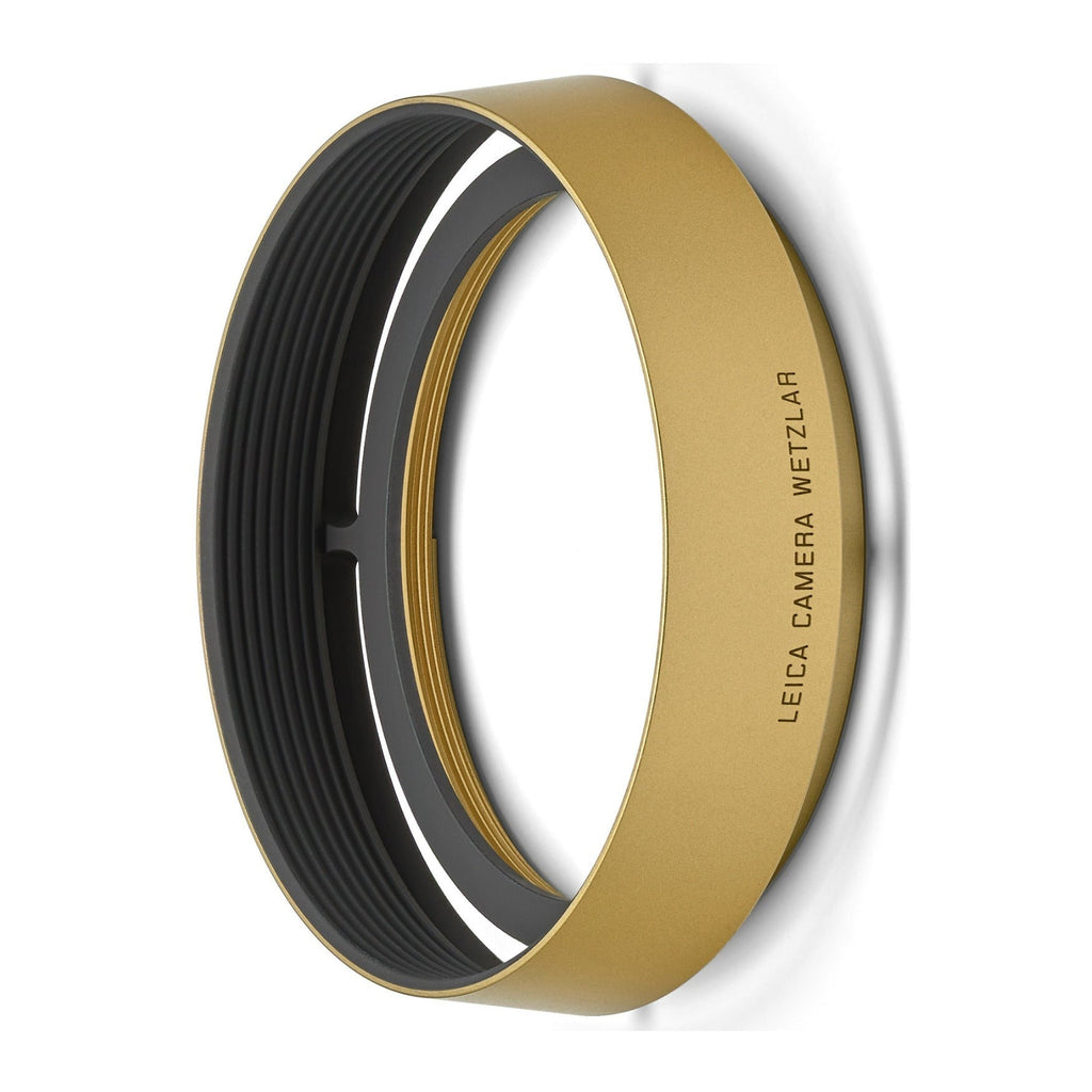 Leica Retro Look Round Brass Made Flexible Lens Hood (Blasted Finish)