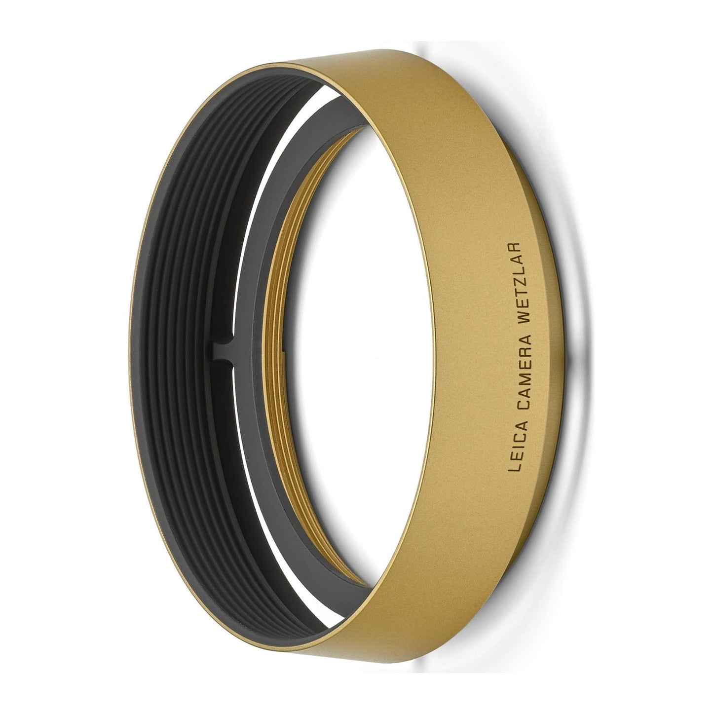 Leica Retro Look Round Brass Made Flexible Lens Hood (Blasted Finish)