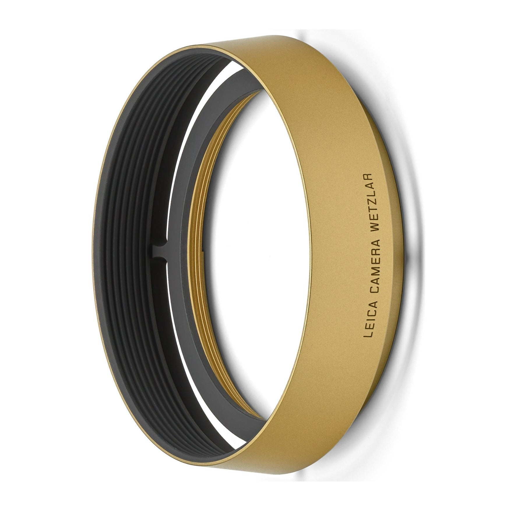 Leica Retro Look Round Brass Made Flexible Lens Hood (Blasted Finish)