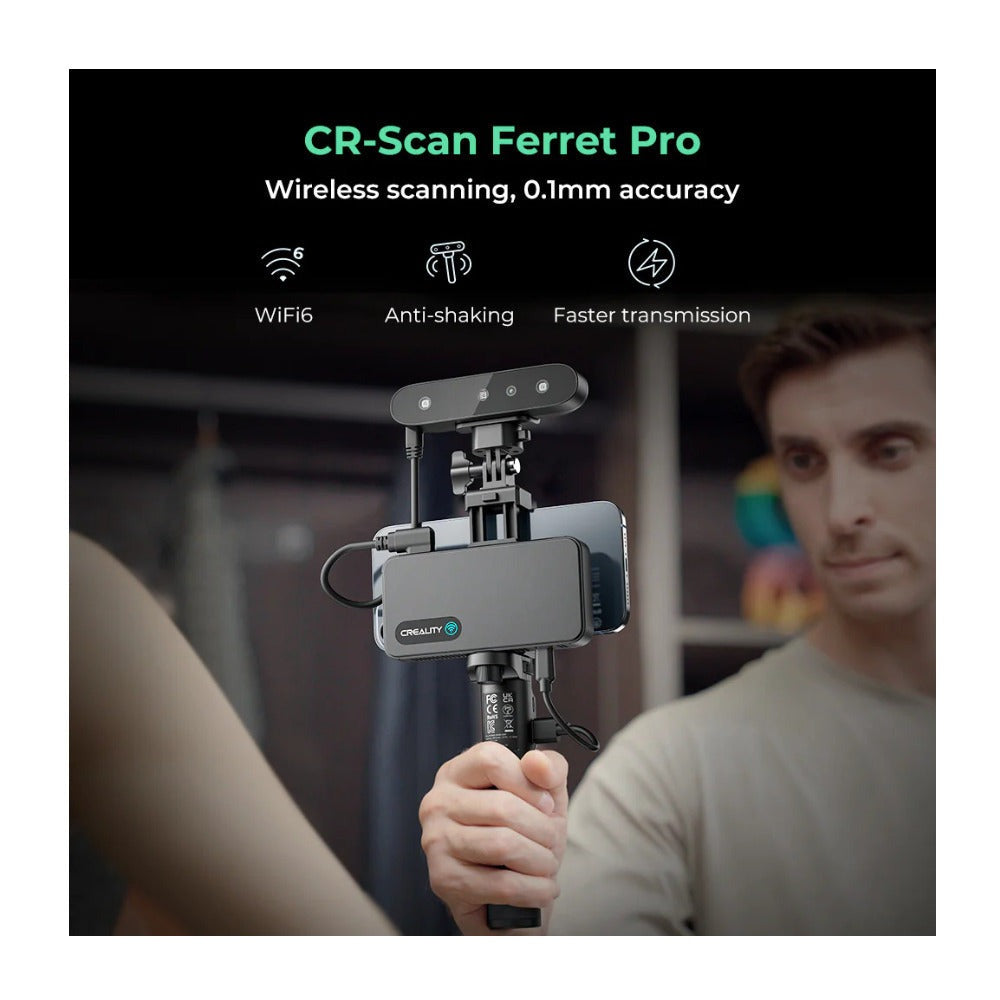Creality CR-Scan Ferret Pro Portable Wireless 3D Scanner (Used)