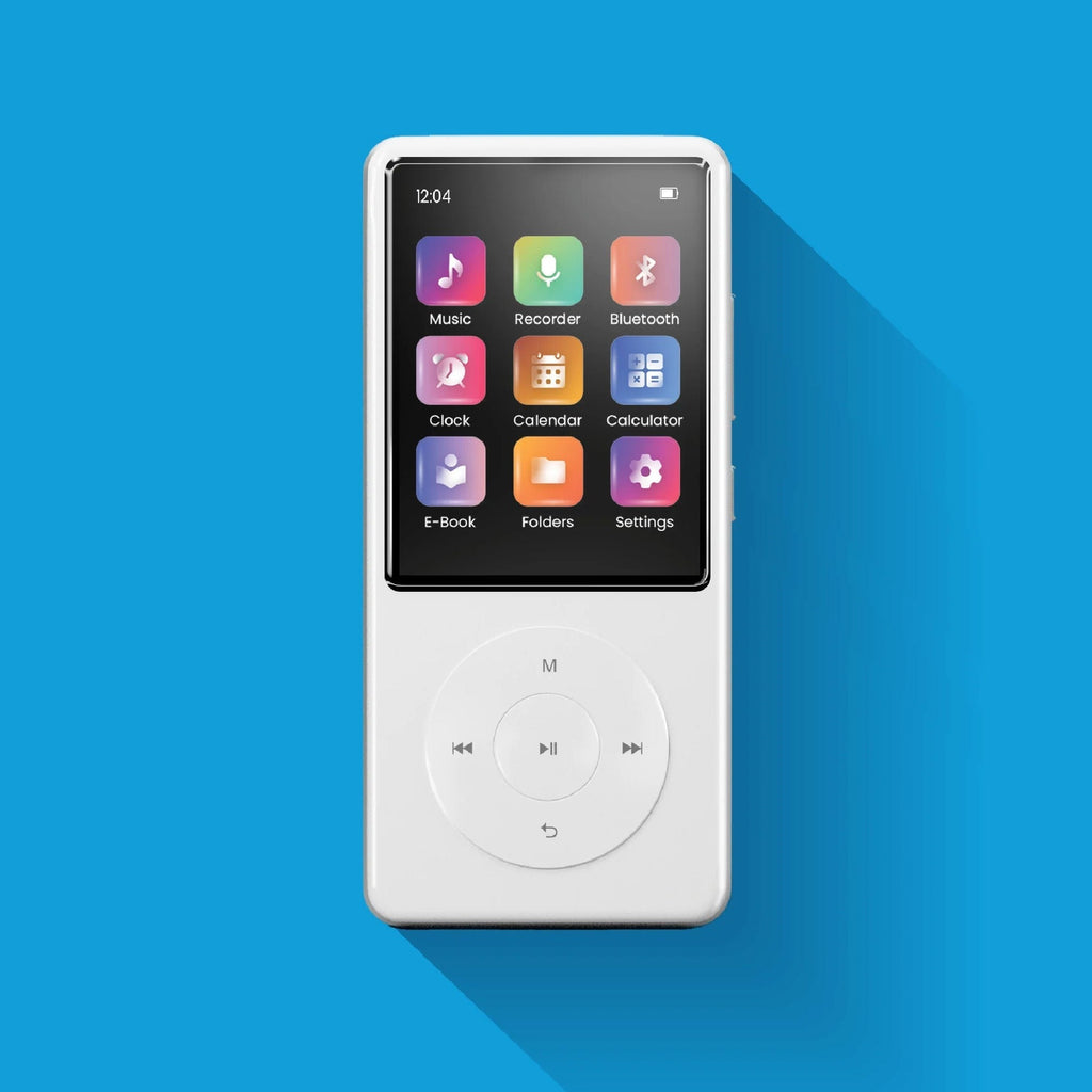 GreenTouch Six 128GB Kosher MP3 Player with No SD Slot (White)