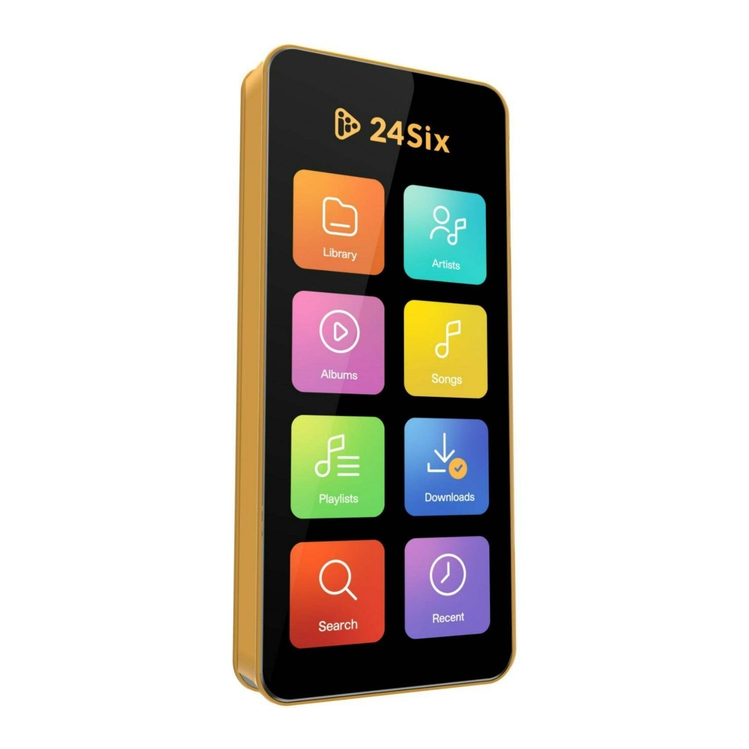 24Six Solo Music Only 5V Mp3 Player with Bluetooth 4.0 and 16GB Internal Memory