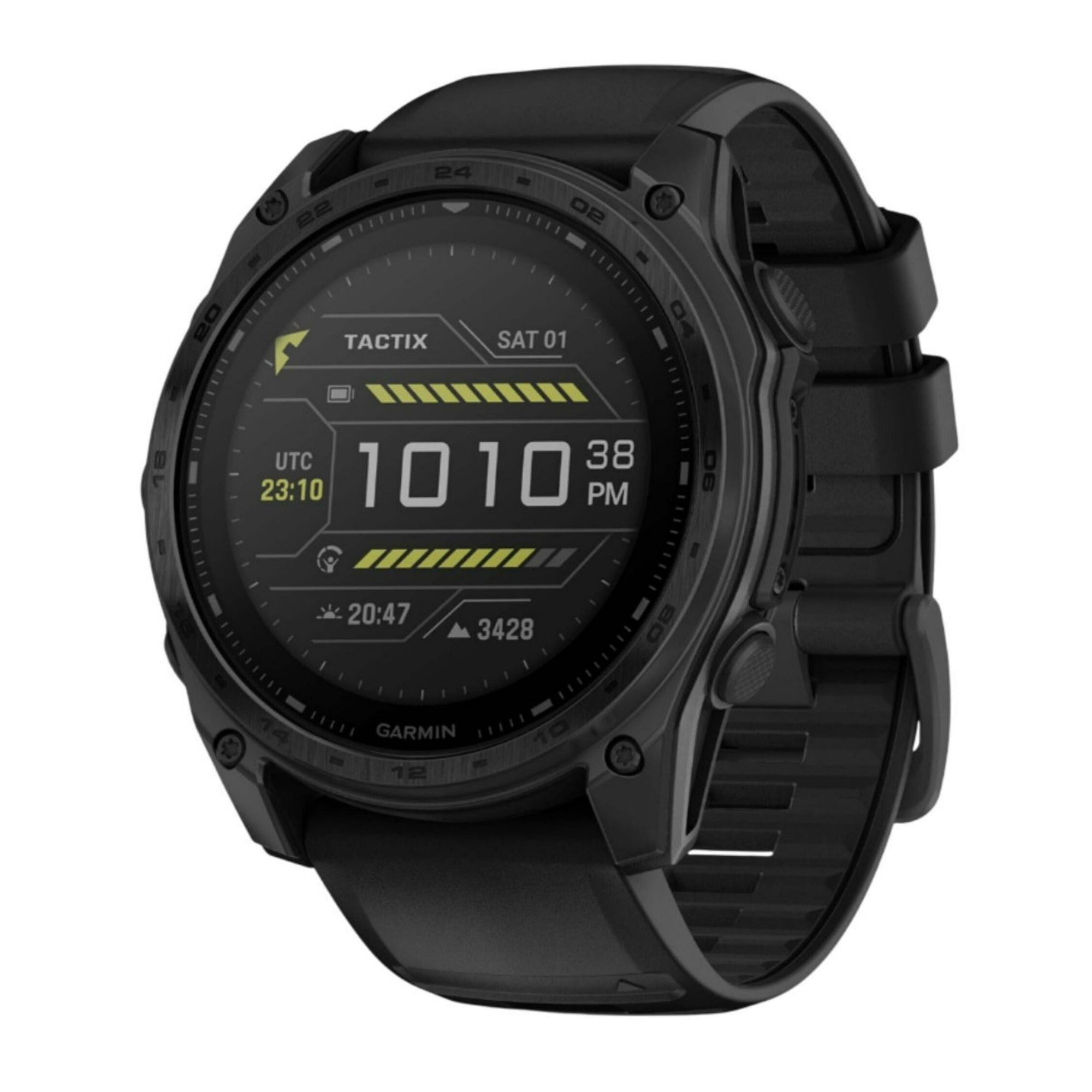 Garmin Tactix 8 51mm Sapphire Solar Elite Edition Smartwatch (Black) Bundle