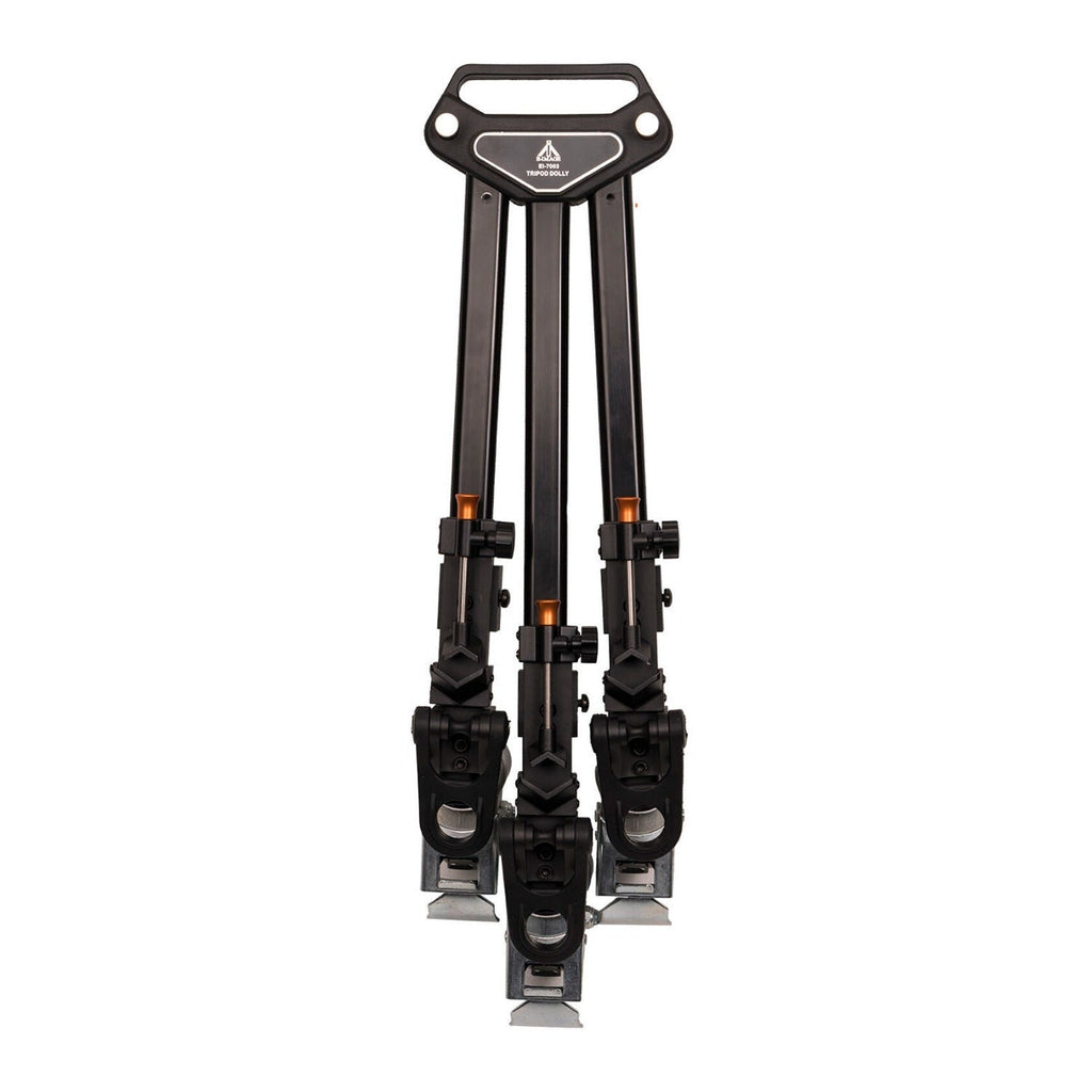 E-Image GA230-PTZ Aluminum Tripod with Rising Center Column Kit with Dolly