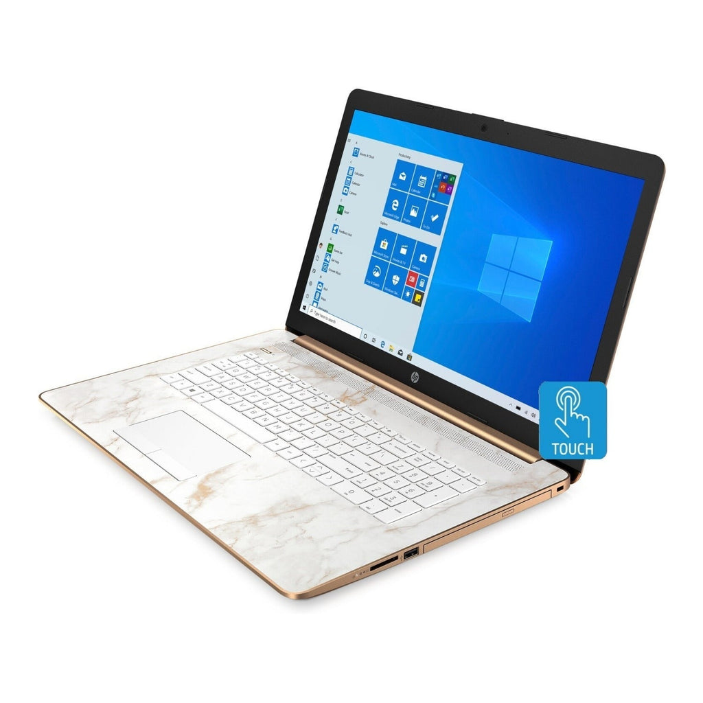 HP 17-CA1008 17.3" HD+ Touchscreen Laptop, AMD Ryzen 3 3200U, 8GB RAM, 512GB SSD, Windows 10 (Certified Refurbished)