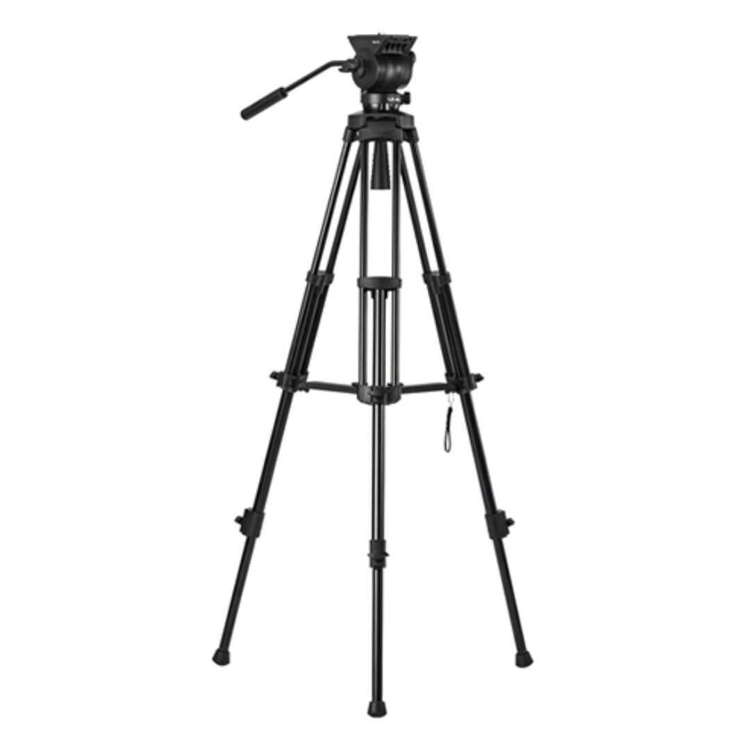 Libec TH-V Tripod System with Dual-Head Base and Case for Continuous Friction Control