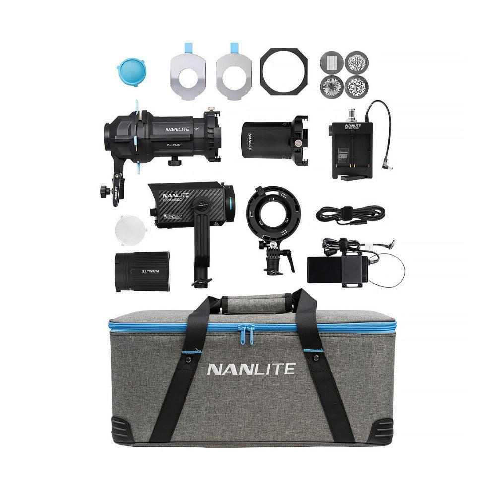 Nanlite Forza 60C Kit with FM Mount Projection Attachment (19&36)