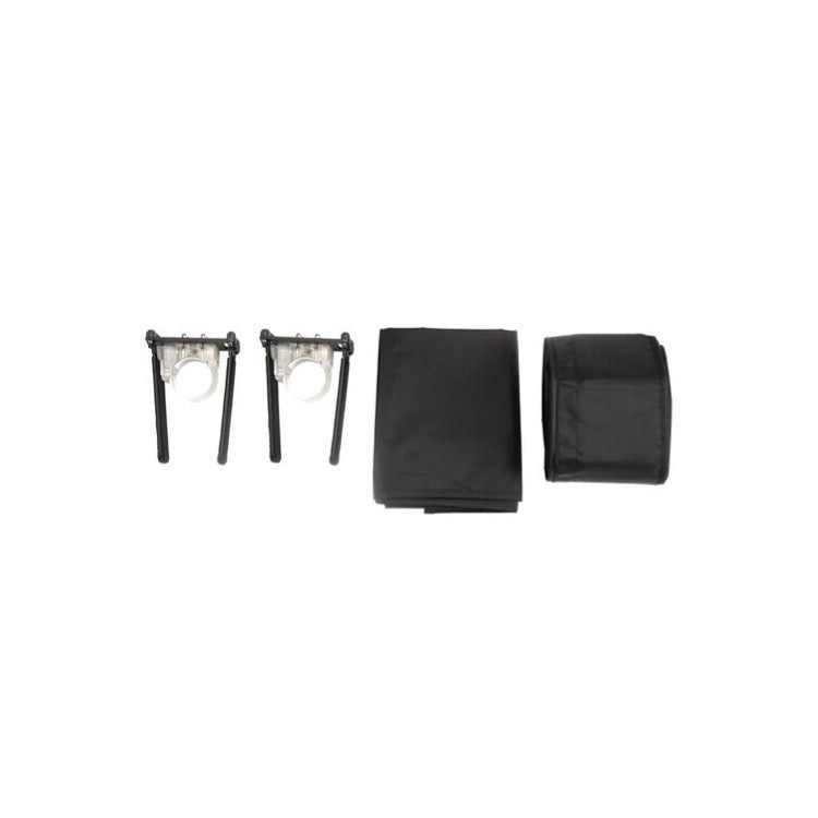 Nanlite Fabric Barndoors and Grid for PavoTube II 15C LED Tube Light