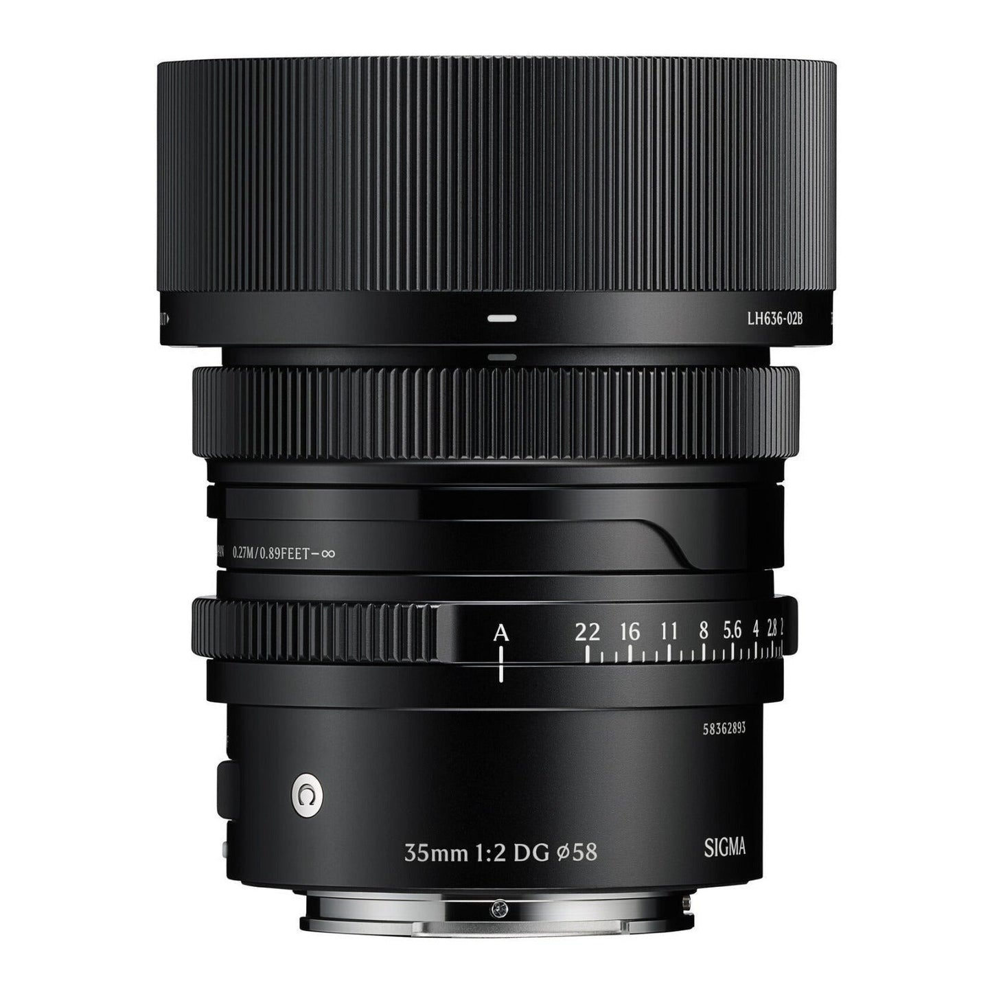 Sigma 35mm F2 DG Full-Frame Contemporary Lens with Manual Aperture Ring (Black, Sony E Mount)