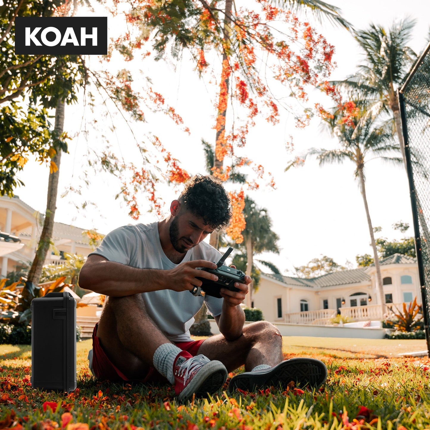Koah Pro Waterproof Hard Carrying Case with Custom Insert for DJI Mavic 3/3 Pro/3 Classic
