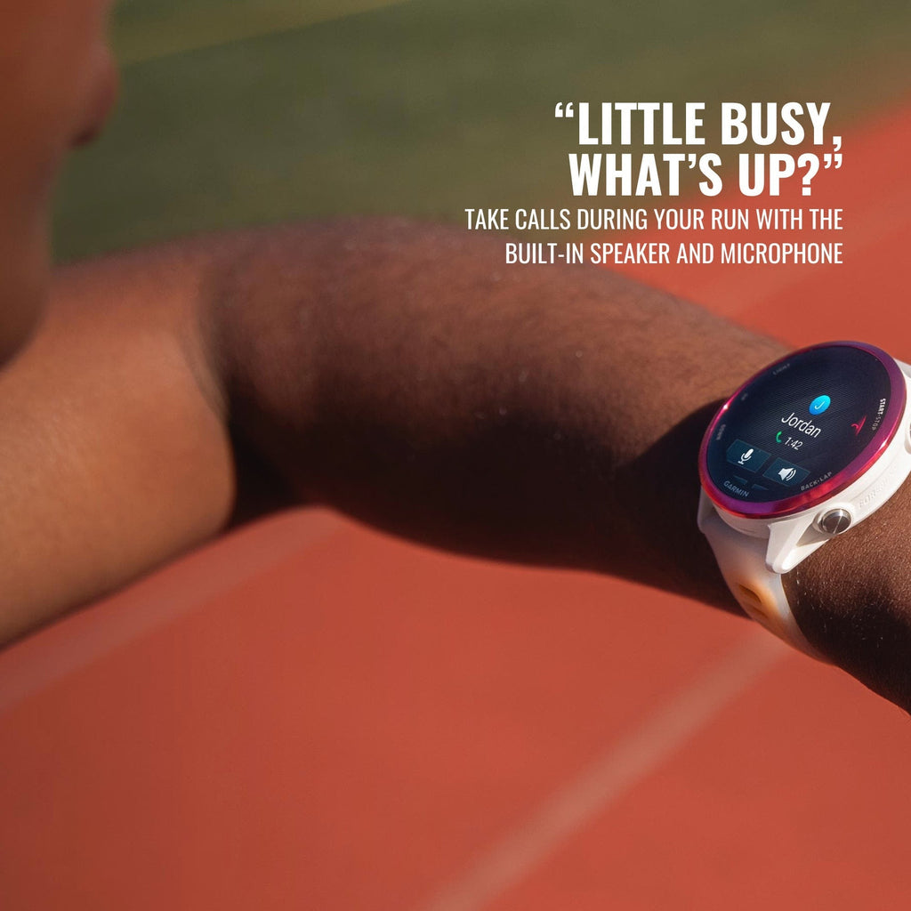 Garmin Forerunner 570 47mm GPS Running Smartwatch Bundle (Indigo)