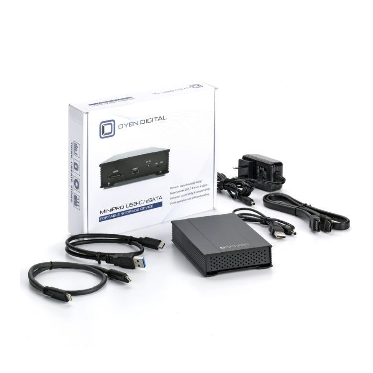 Oyen Digital MiniPro eSATA+USB 3.1 Portable 500GB SSD