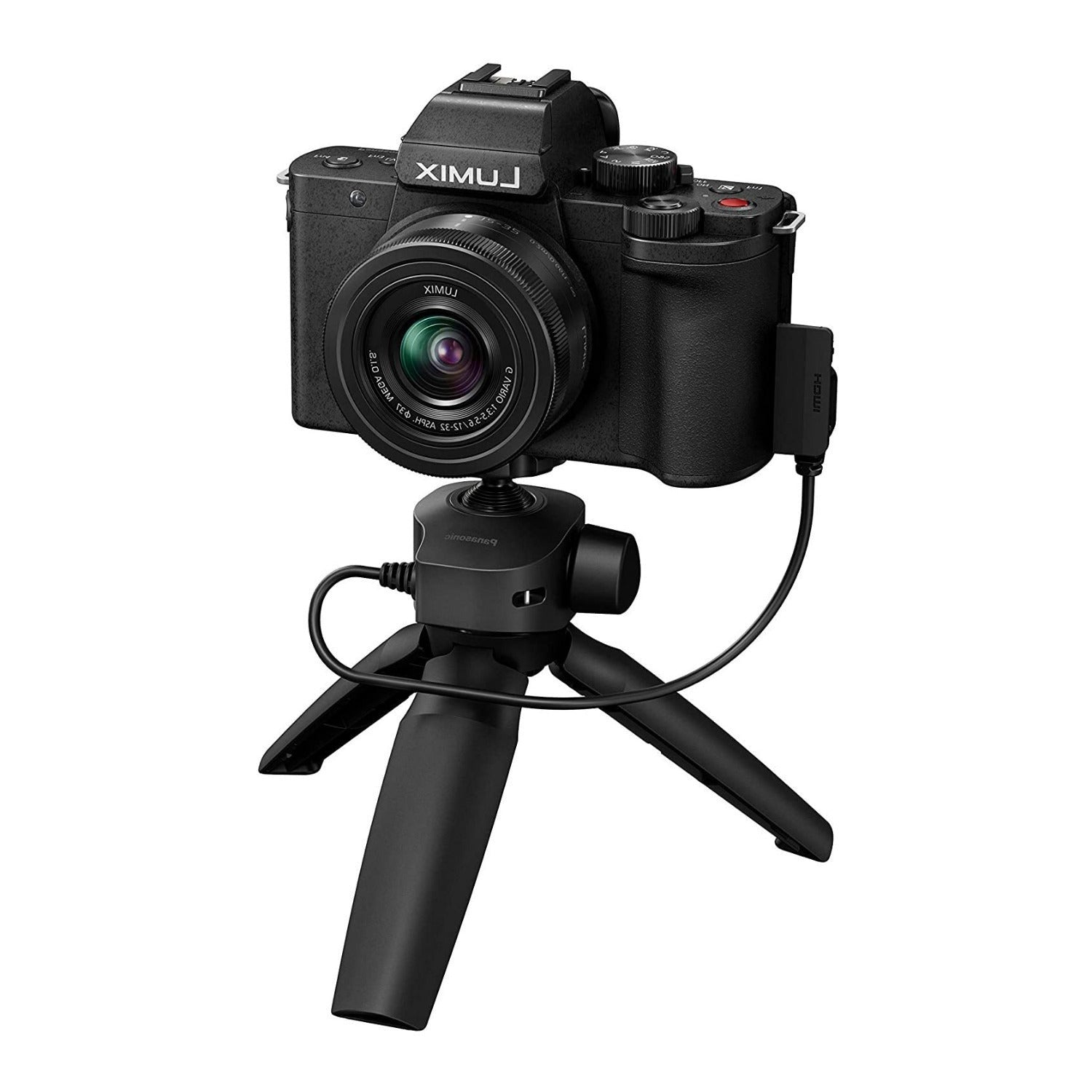 Panasonic LUMIX G100 Mirrorless Camera with 12-32mm Lens (Certified Refurbished)