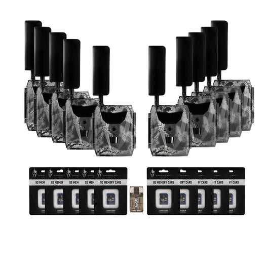 Spartan GoLive 4G/LTE 1080p Trail Camera (Verizon, 10 Pack) Bundle