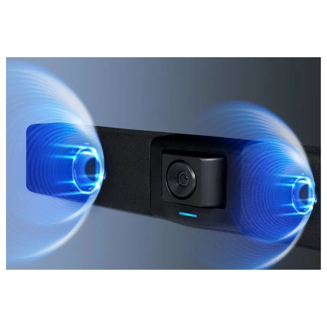 AVer VB342 4K PTZ Video Bar with 3x Optical Zoom and Built-In AI Gesture Recognition (Black)